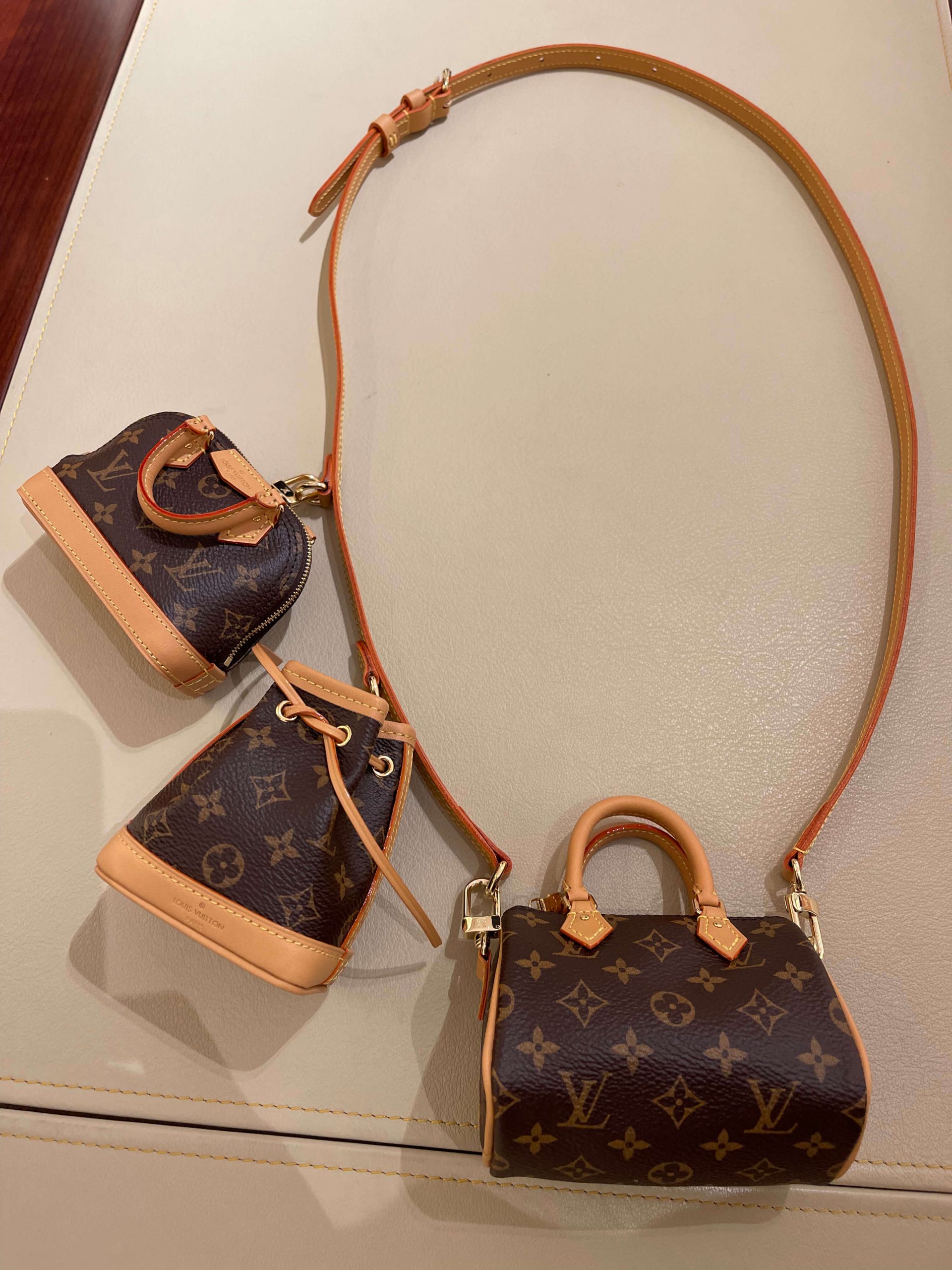 Louis Vuitton Trio Mini Icones