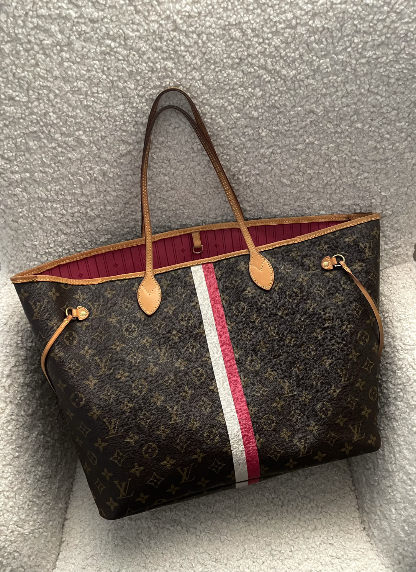 LOUIS VUITTON Monogram My LV Heritage Neverfull GM