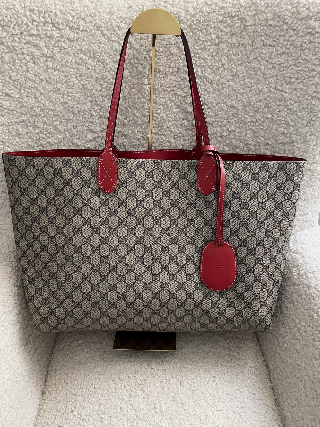 Gucci Reversible GG leather tote