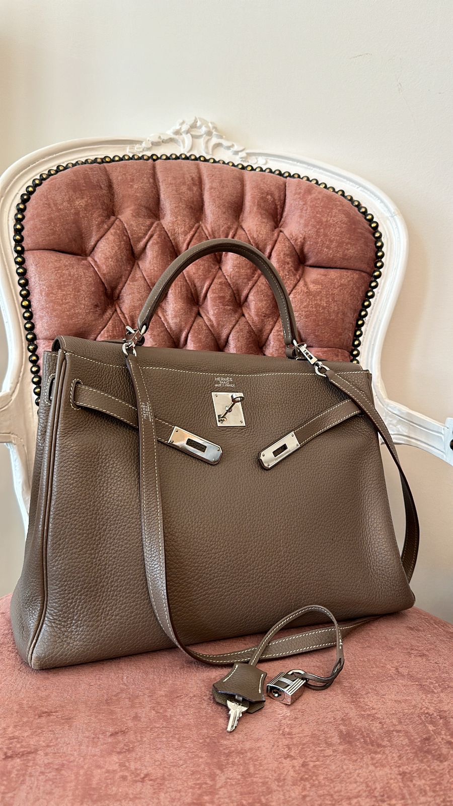 Hermes Taurillon Clemence Kelly Retourne 35