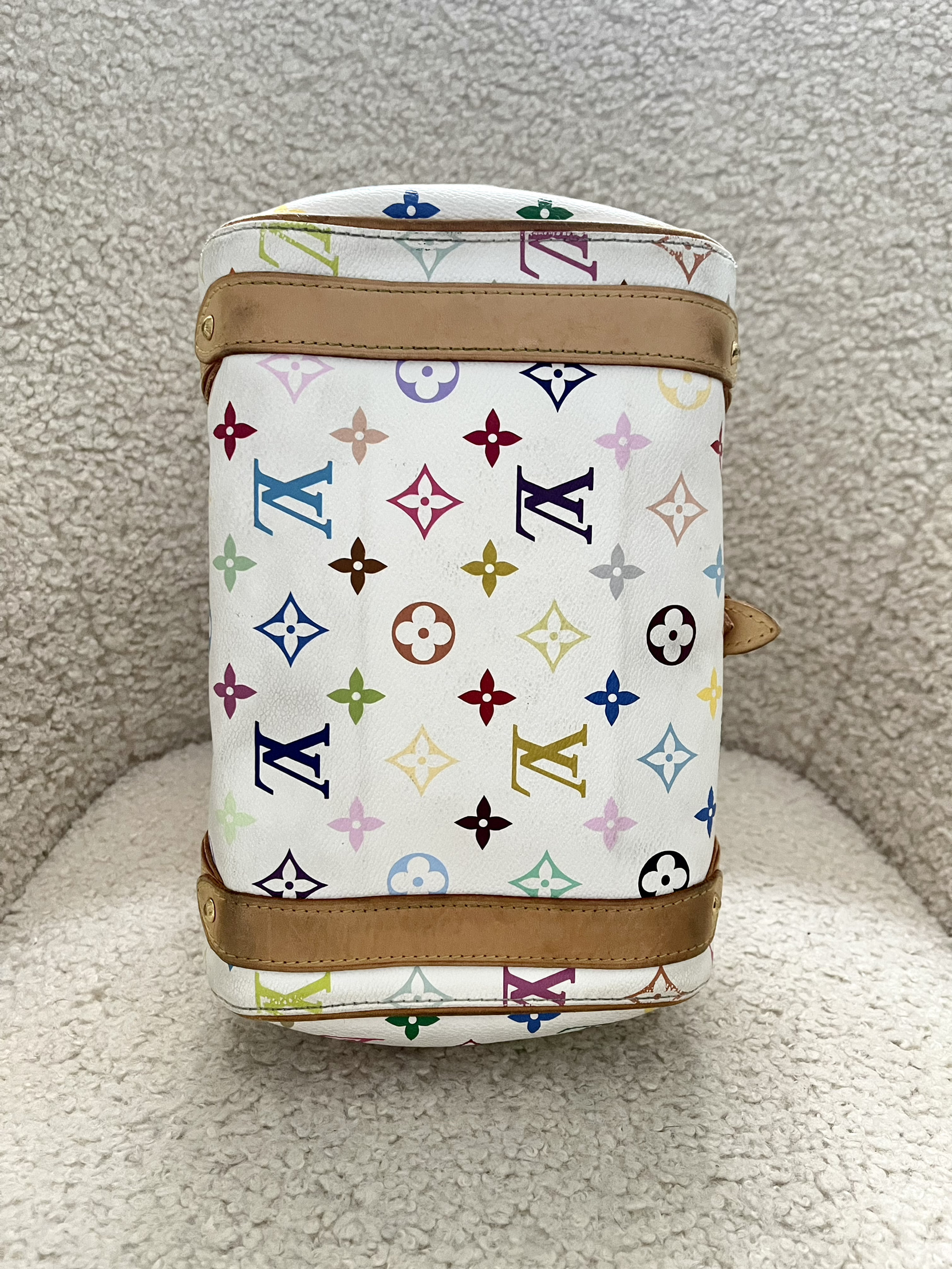 Louis Vuitton X Takashi Murakami Monogram Multicolor Priscilla White